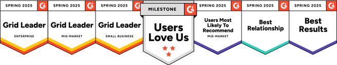 G2 2025 spring 7 Badge Banner