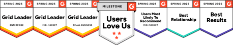 G2 2025 spring 7 Badge Banner