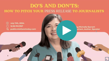 Michelle Garrett Press Release Webinar